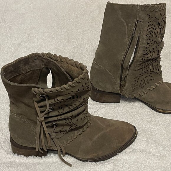 ✨Naughty Monkey mid-calf boots - size 9 - Picture 1 of 1